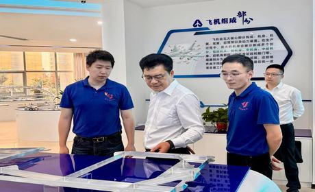 新闻｜金华市委常委、常务副市长王志强一行莅临浙江今翔航空制造有限公司走访调研